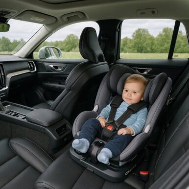 Kindersitz im Volvo V90 – ISOFIX-Einbau, i-Size 2025, Sicherheitsvergleich