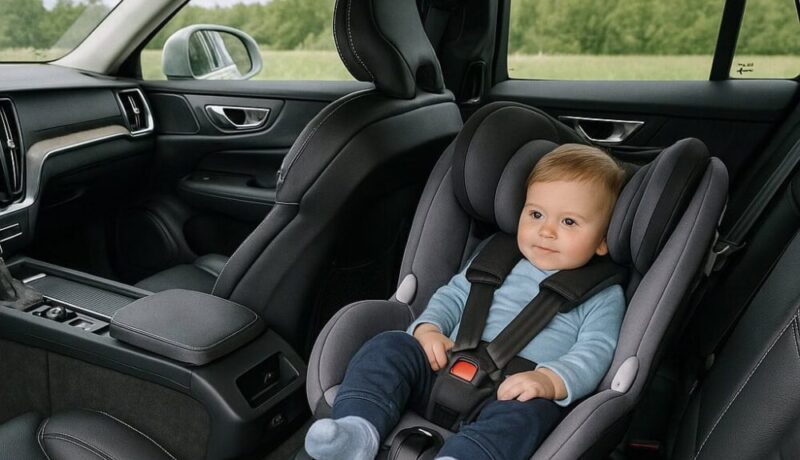 Kindersitz im Volvo V90 – ISOFIX-Einbau, i-Size 2025, Sicherheitsvergleich